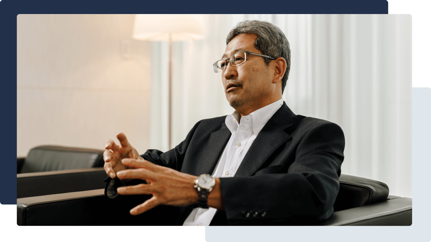 Manabu Chikumoto, President & CEO