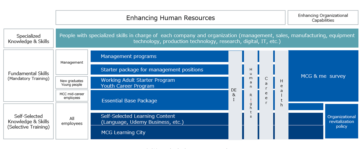 Human Resource Development System Chart