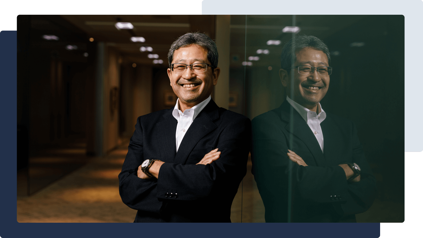 MCGグループで40年近いキャリアをもち、昨年まで執行役エグゼクティブバイスプレジデント ベーシックマテリアルズ所管を務めていた筑本社長