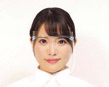 フェイスシールド低反射タイプ